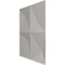 Ekena Millwork 19 5/8in. W x 19 5/8in. H Ellis EnduraWall Decorative 3D Wall Panel Covers 2.67 Sq. Ft. WP20X20ELFSM - alternate 4